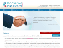 Tablet Screenshot of innovativedental.com